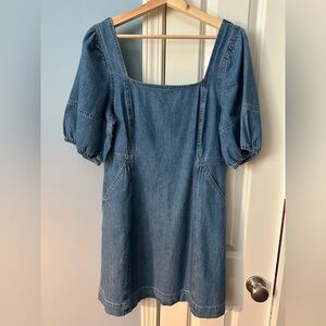 Madewell Blue Denim dress